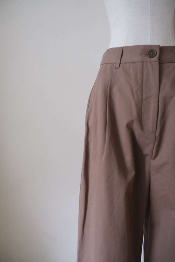 画像4: KLOKE  seleno pleat pant clay (4)