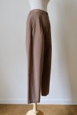画像3: KLOKE  seleno pleat pant clay (3)
