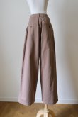 画像2: KLOKE  seleno pleat pant clay (2)