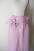 画像4: RIV NOBUHIKO (リブ ノブヒコ）MEU SHEER SKIRT pink (4)