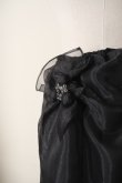 画像4: RIV NOBUHIKO (リブ ノブヒコ）MEU SHEER SKIRT black (4)