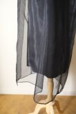 画像7: RIV NOBUHIKO (リブ ノブヒコ）MEU SHEER SKIRT black (7)