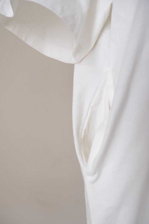 画像3: NON TOKYO FRINGE T-SHIRT ONE-PIECE white (3)