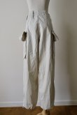 画像3: GO TO HOLLYWOOD Ruffled Flap Pocket Weather Cloth Pants off white (3)