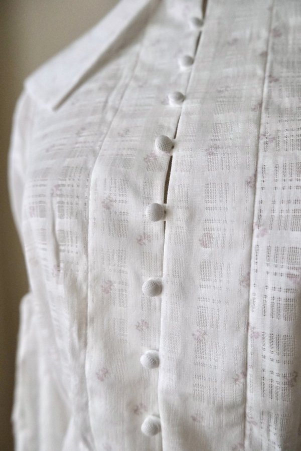 画像7: DECO depuis 1985  MINI FLOWER GARZE CLASSIC SHIRTS MOMO (7)