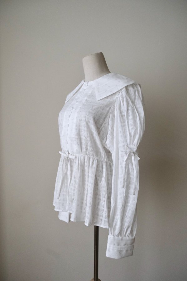画像2: DECO depuis 1985  MINI FLOWER GARZE CLASSIC SHIRTS MOMO (2)