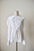 画像1: DECO depuis 1985  MINI FLOWER GARZE CLASSIC SHIRTS SKY (1)