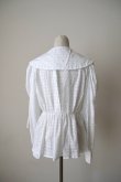 画像4: DECO depuis 1985  MINI FLOWER GARZE CLASSIC SHIRTS SKY (4)