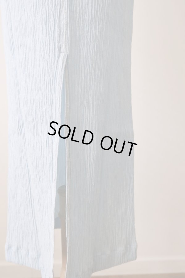 画像4: kéngo (ケンゴ) cotton banana yoryu long skirt　sora (4)