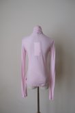 画像3: RIV NOBUHIKO (リブ ノブヒコ）CELIA HIGH NECK EMBROIDERY TOP pink (3)