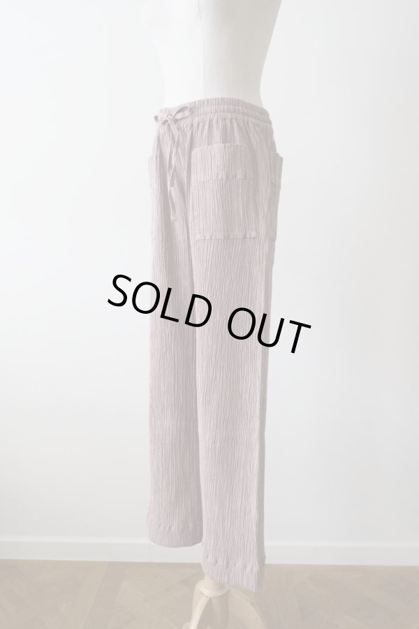 画像2: kéngo (ケンゴ) cotton banana yoryu loose pants　tsuchi (2)