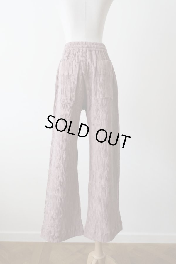 画像1: kéngo (ケンゴ) cotton banana yoryu loose pants　tsuchi (1)