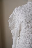 画像6: DECO depuis DECO depuis 1985 LACE UNEUNE TOPS 　white (6)