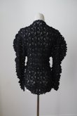 画像3: DECO depuis DECO depuis 1985 LACE UNEUNE TOPS black (3)
