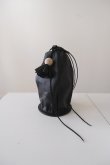 画像1: DECO depuis 1985 FLOWER TOP BAG black (1)