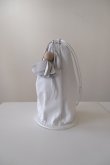 画像1: DECO depuis 1985 FLOWER TOP BAG white (1)