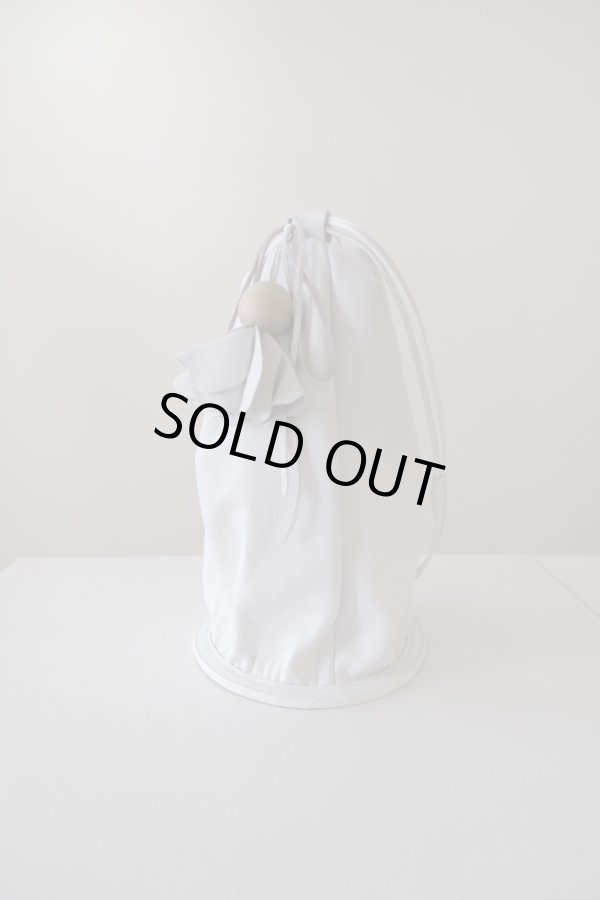 画像1: DECO  FLOWER TOP BAG white (1)