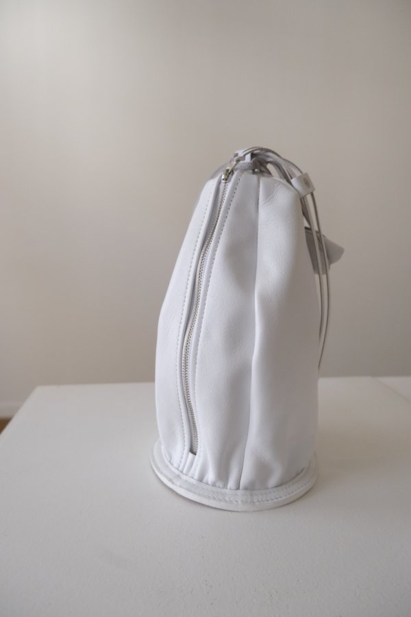 画像2: DECO depuis 1985 FLOWER TOP BAG white (2)