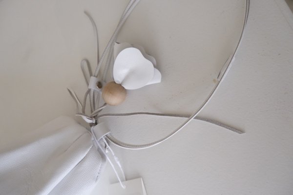 画像4: DECO depuis 1985 FLOWER TOP BAG white (4)