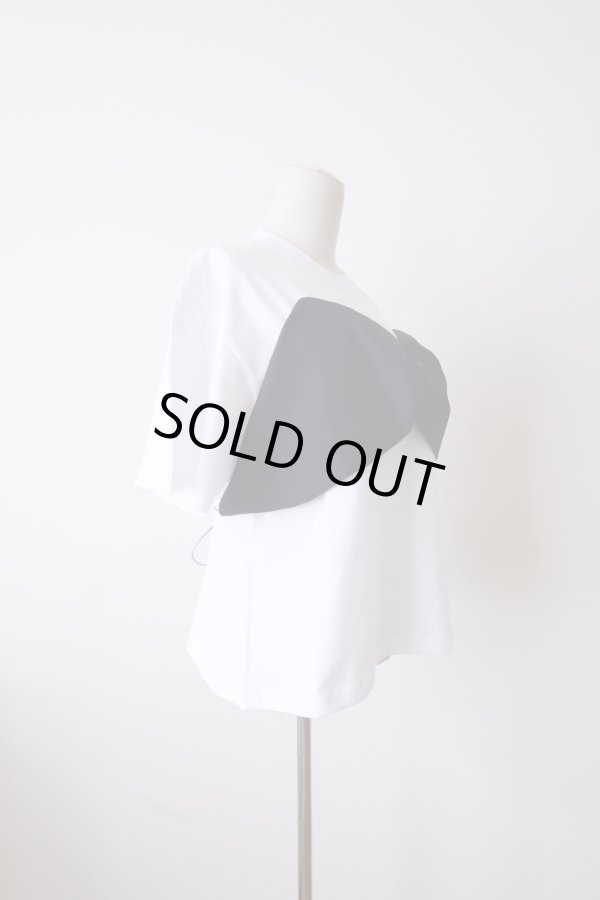 画像2: YuumiAria（ユウミアリア）SET UP T-SHIRT navy (2)