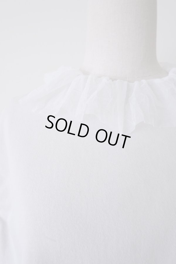 画像4: YuumiAria(ユウミアリア)TULLE T-SHIRT LIGHT GRAY (4)