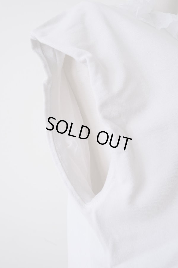 画像7: YuumiAria(ユウミアリア)TULLE T-SHIRT LIGHT GRAY (7)