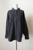 画像1: KLOKE IRIS DENIM SHIRT BLACK FADE (1)