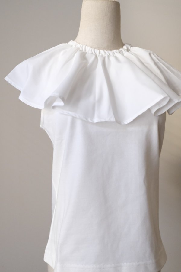 画像4: NON TOKYO OVER COLLAR TANKTOP white (4)