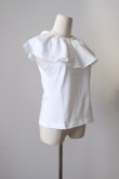 画像2: NON TOKYO OVER COLLAR TANKTOP white (2)