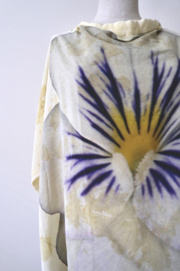 画像2: ANNTIAN（アンティアン)  SILK TOP Pansies (2)