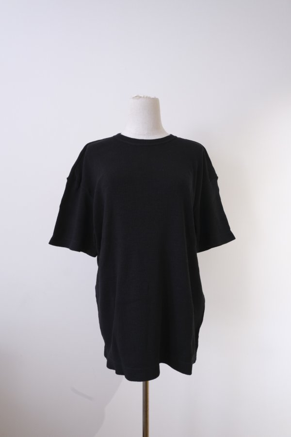 画像1: kéngo (ケンゴ) garagara rib loose tee　 (1)