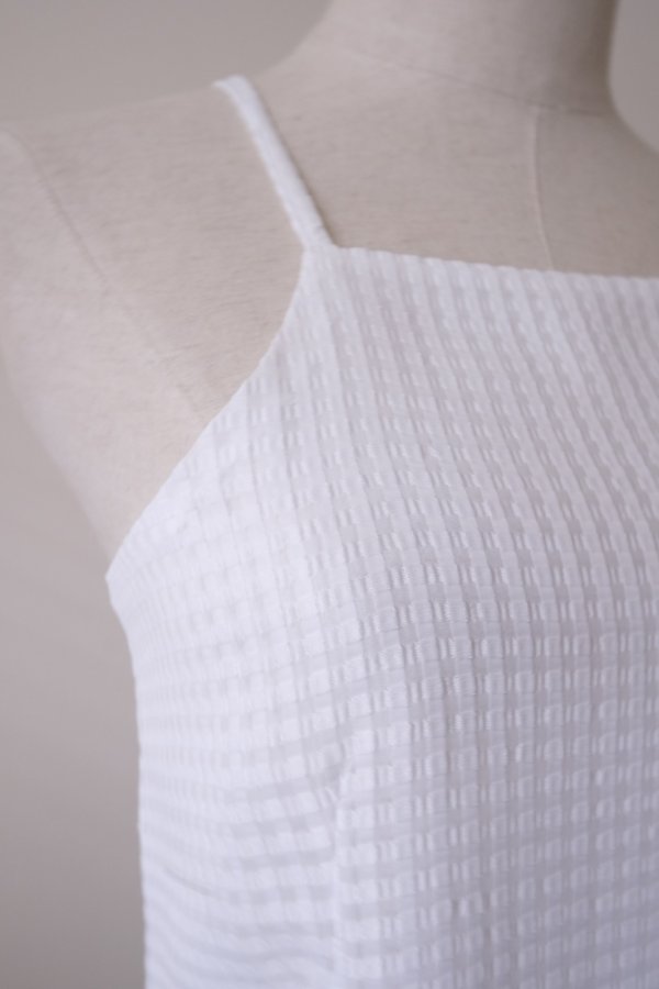 画像3: YuumiAria（ユウミアリア）SHEER CAMISOLE white (3)