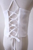 画像5: YuumiAria（ユウミアリア）SHEER CAMISOLE white (5)