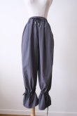 画像1: NON TOKYO RIBBON EASY PANTS  grey (1)