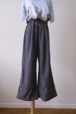 画像2: NON TOKYO RIBBON EASY PANTS  grey (2)