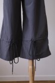 画像4: NON TOKYO RIBBON EASY PANTS  black (4)