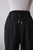 画像2: NON TOKYO RIBBON EASY PANTS  black (2)