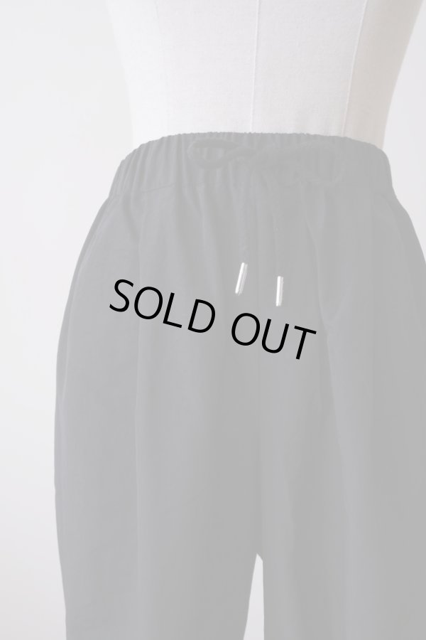 画像2: NON TOKYO RIBBON EASY PANTS  black (2)