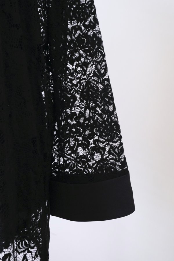 画像4: LOKITHO (ロキト）LACE L/S SHIRTS black (4)