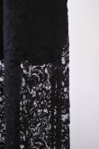 画像2: LOKITHO (ロキト）LACE WIDE PANTS　black (2)