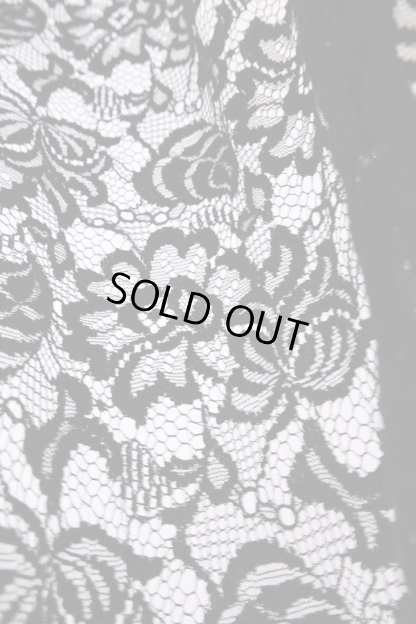 画像3: LOKITHO (ロキト）LACE WIDE PANTS　black (3)