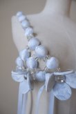 画像4: RIV NOBUHIKO (リブ ノブヒコ）ANSON BEAD BRA LIGHT BLUE (4)