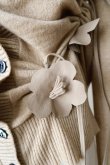 画像6: RIV NOBUHIKO (リブ ノブヒコ）EDIS FLOWER CARDIGAN　beige (6)