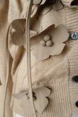 画像5: RIV NOBUHIKO (リブ ノブヒコ）EDIS FLOWER CARDIGAN　beige (5)