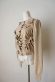 画像3: RIV NOBUHIKO (リブ ノブヒコ）EDIS FLOWER CARDIGAN　beige (3)