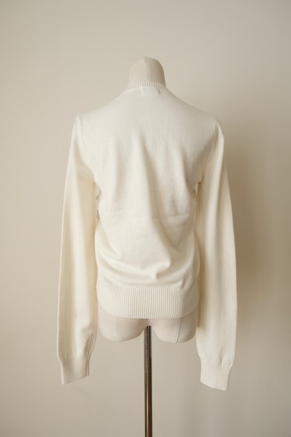 画像5: RIV NOBUHIKO (リブ ノブヒコ）EDIS FLOWER CARDIGAN white (5)