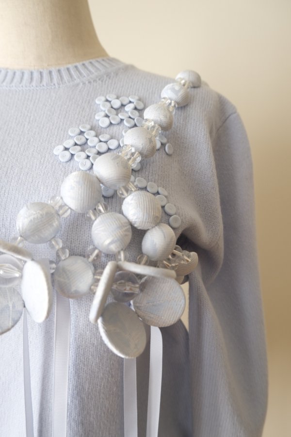 画像5: RIV NOBUHIKO (リブ ノブヒコ）OSPRINGE KNIT JUMPER light blue (5)