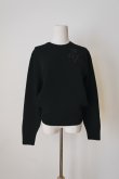 画像1: RIV NOBUHIKO (リブ ノブヒコ）OSPRINGE KNIT JUMPER light black (1)