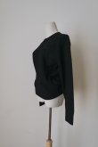 画像3: RIV NOBUHIKO (リブ ノブヒコ）OSPRINGE KNIT JUMPER light black (3)