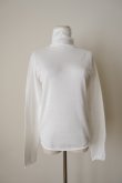 画像2: uca wholegarment knit turtle pullover white (2)